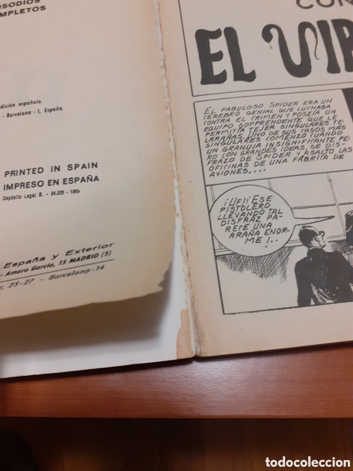 C&oacute;mics: EDICIONES VERTICE TACO SPIDER N 23 CONTRA EL VIBORA - Foto 7