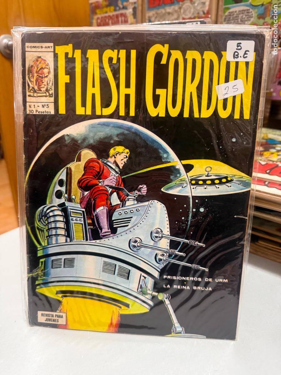 C&oacute;mics: FLASH GORDON VOLUMEN 1 EDITORIAL VERTICE NUMERO 5 - Foto 1