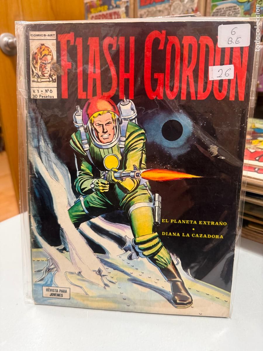 C&oacute;mics: FLASH GORDON VOLUMEN 1 EDITORIAL VERTICE NUMERO 6 - Foto 1