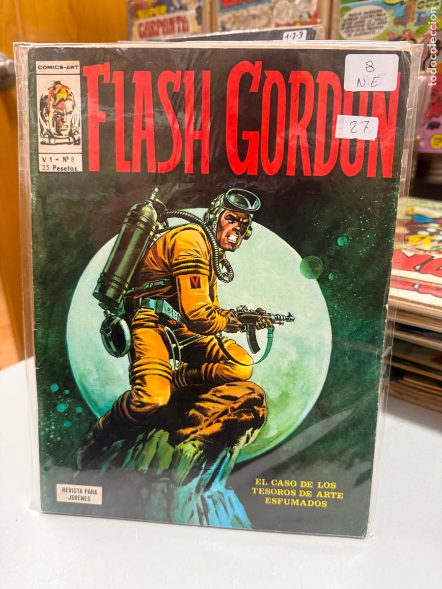 C&oacute;mics: FLASH GORDON VOLUMEN 1 EDITORIAL VERTICE NUMERO 8 - Foto 1