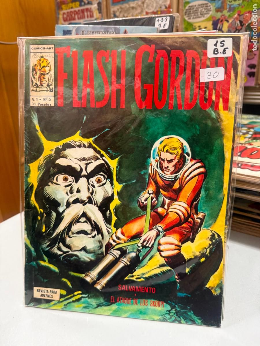 C&oacute;mics: FLASH GORDON VOLUMEN 1 EDITORIAL VERTICE NUMERO 15 - Foto 1