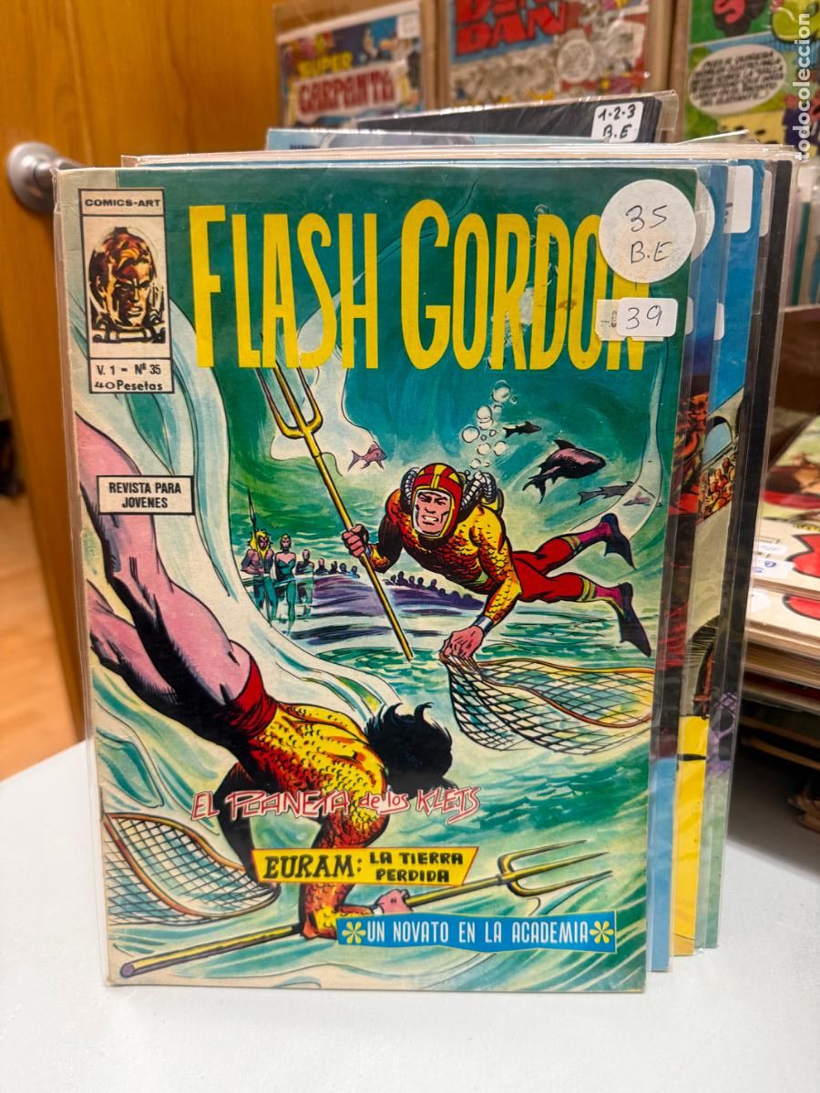 C&oacute;mics: FLASH GORDON VOLUMEN 1 EDITORIAL VERTICE NUMERO 35 - Foto 1