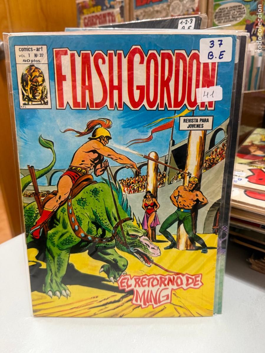 C&oacute;mics: FLASH GORDON VOLUMEN 1 EDITORIAL VERTICE NUMERO 37 - Foto 1