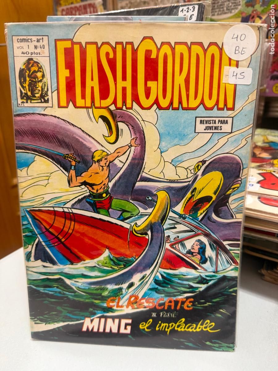 C&oacute;mics: FLASH GORDON VOLUMEN 1 EDITORIAL VERTICE NUMERO 40 - Foto 1