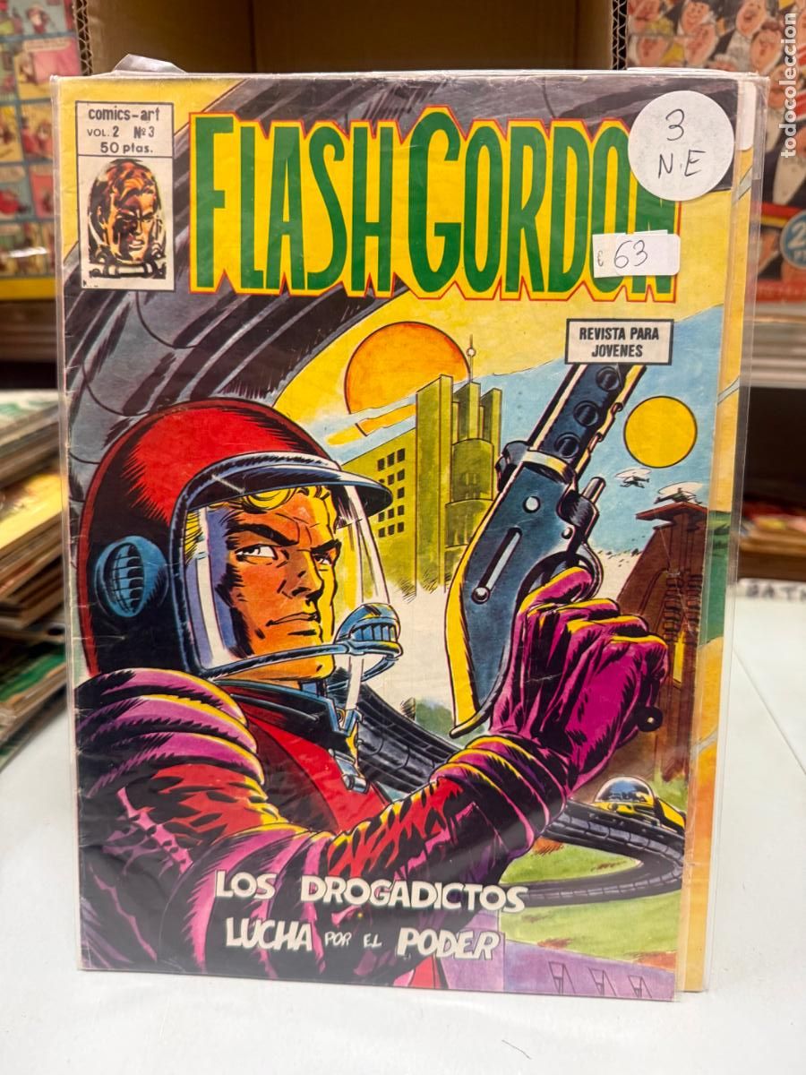 C&oacute;mics: FLASH GORDON VOLUMEN 2 EDITORIAL VERTICE NUMERO 3 - Foto 1