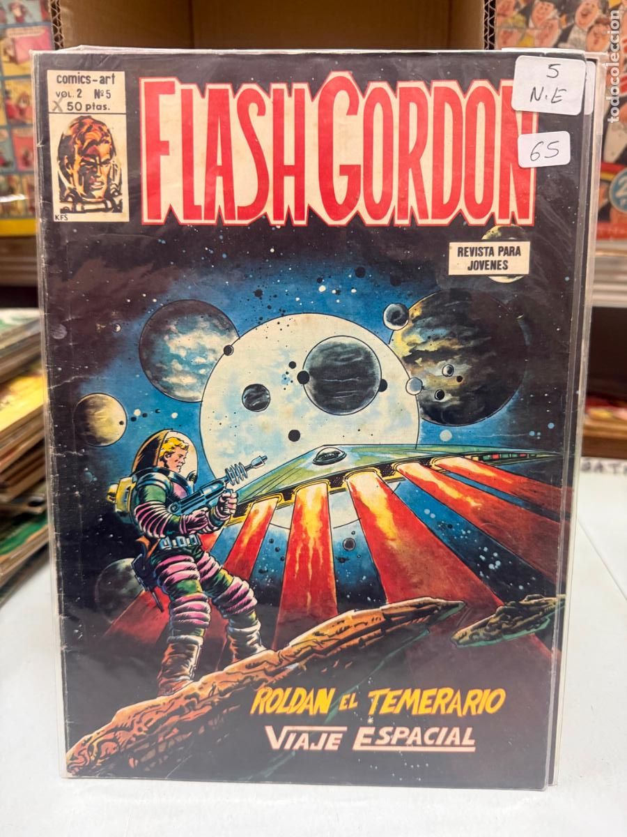 C&oacute;mics: FLASH GORDON VOLUMEN 2 EDITORIAL VERTICE NUMERO 5 - Foto 1