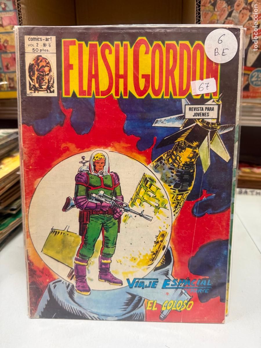 C&oacute;mics: FLASH GORDON VOLUMEN 2 EDITORIAL VERTICE NUMERO 6 - Foto 1