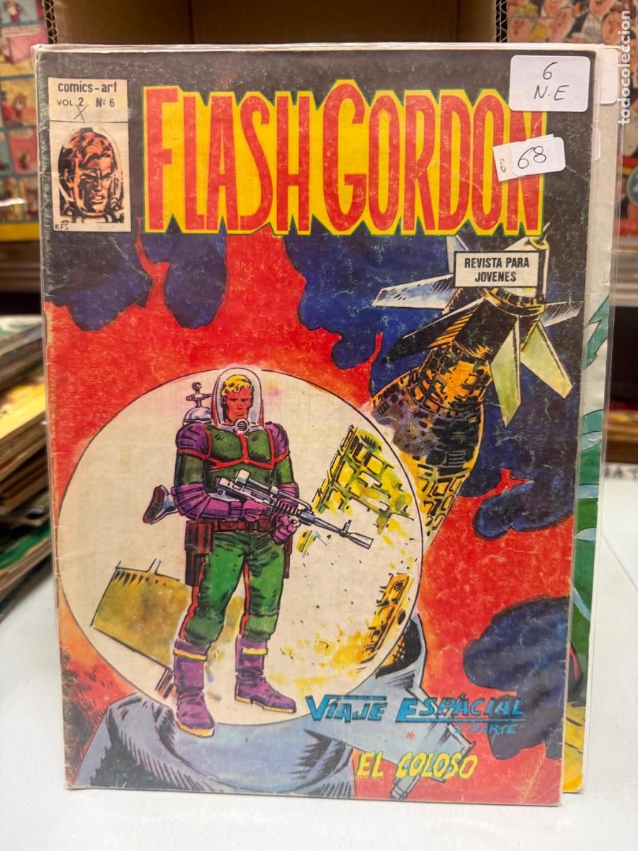 C&oacute;mics: FLASH GORDON VOLUMEN 2 EDITORIAL VERTICE NUMERO 6 - Foto 1