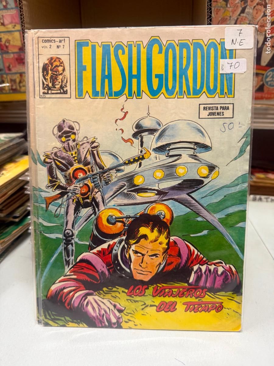 C&oacute;mics: FLASH GORDON VOLUMEN 2 EDITORIAL VERTICE NUMERO 7 - Foto 1
