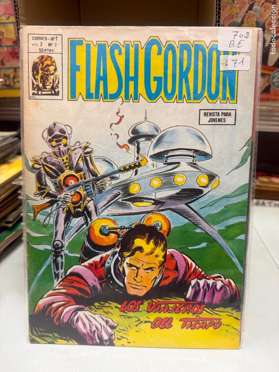 C&oacute;mics: FLASH GORDON VOLUMEN 2 EDITORIAL VERTICE NUMERO 7 - Foto 1