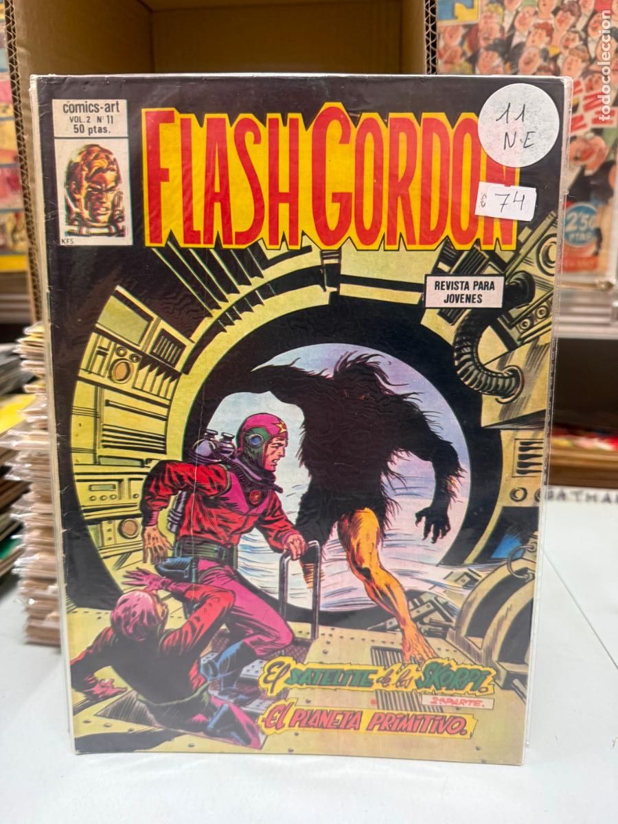 C&oacute;mics: FLASH GORDON VOLUMEN 2 EDITORIAL VERTICE NUMERO 11 - Foto 1
