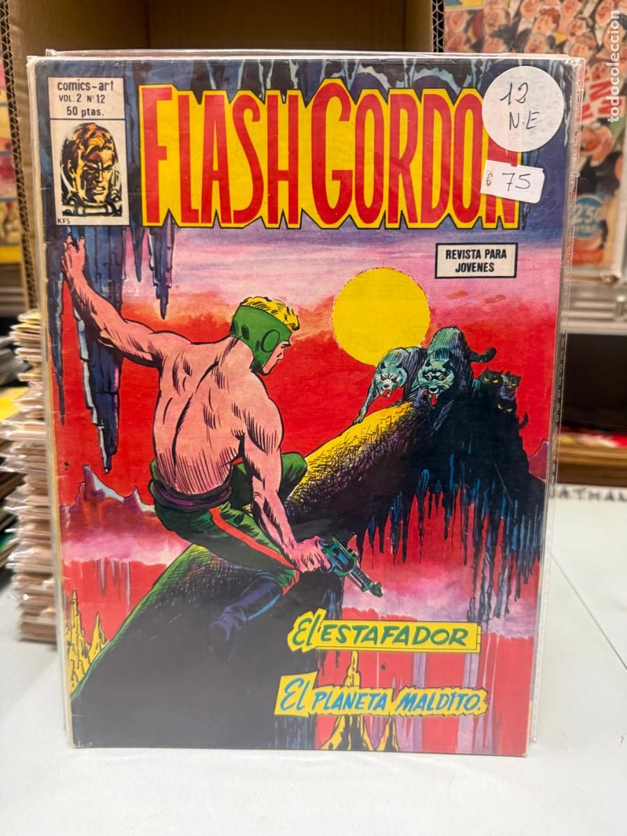 C&oacute;mics: FLASH GORDON VOLUMEN 2 EDITORIAL VERTICE NUMERO 12 - Foto 1