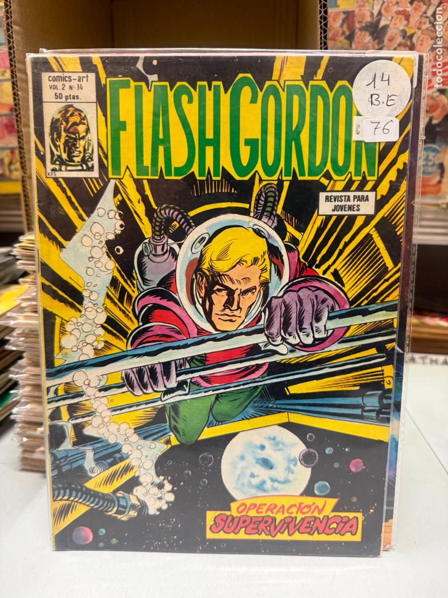 C&oacute;mics: FLASH GORDON VOLUMEN 2 EDITORIAL VERTICE NUMERO 14 - Foto 1