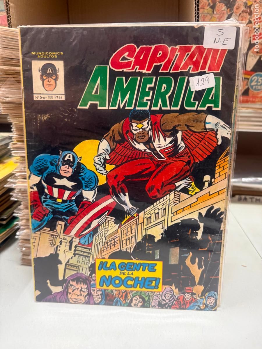C&oacute;mics: CAPITAN AMERICA NUMERO 5 - Foto 1