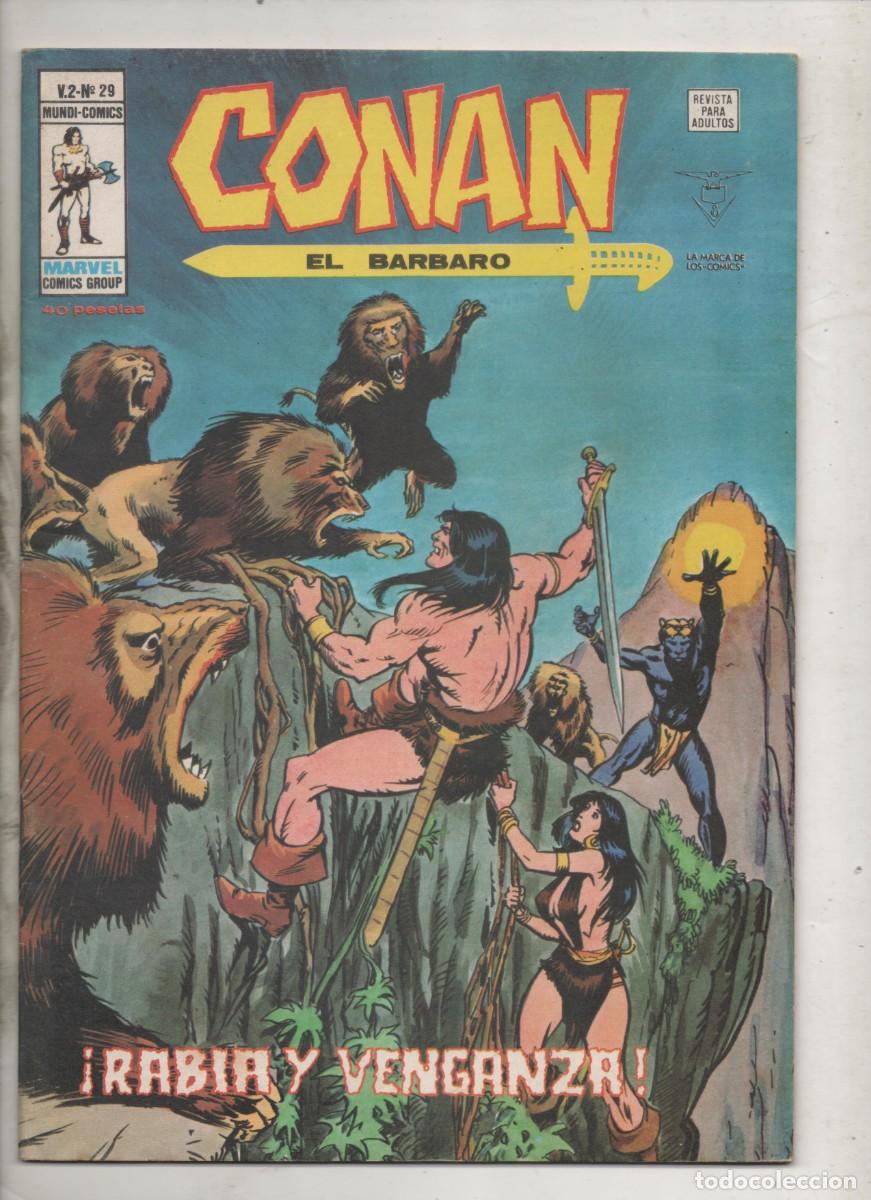 C&oacute;mics: CONAN EL BARBARO V.2 N&ordm; 29 . VERTICE. B8 - Foto 1