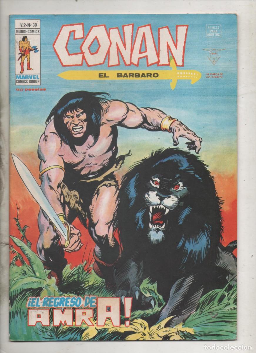 C&oacute;mics: CONAN EL BARBARO V.2 N&ordm; 30 . VERTICE. B8 - Foto 1