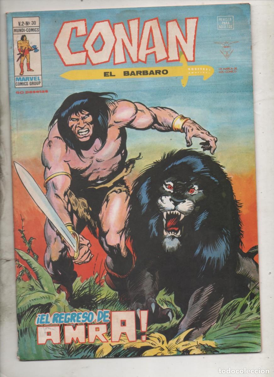 C&oacute;mics: CONAN EL BARBARO V.2 N&ordm; 30 . VERTICE. B8 - Foto 1