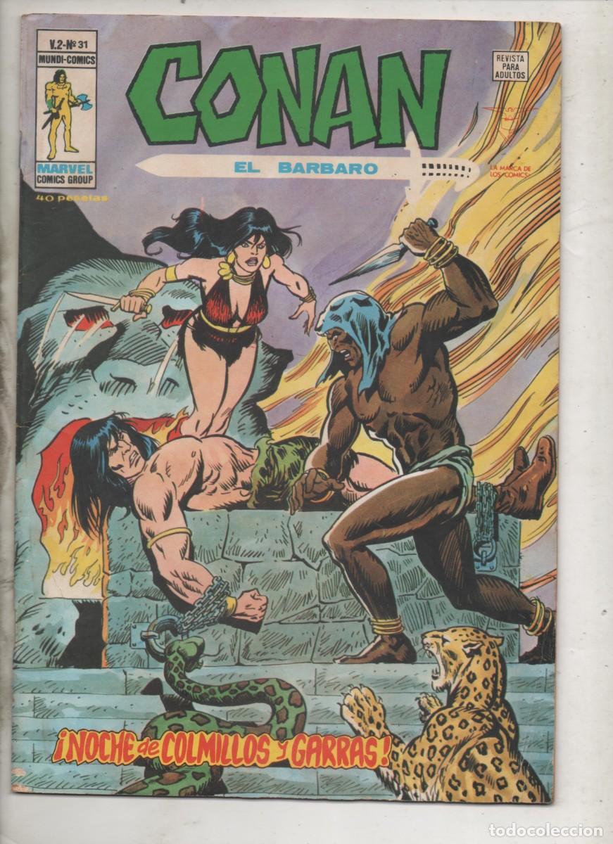 C&oacute;mics: CONAN EL BARBARO V.2 N&ordm; 31 . VERTICE. B8 - Foto 1