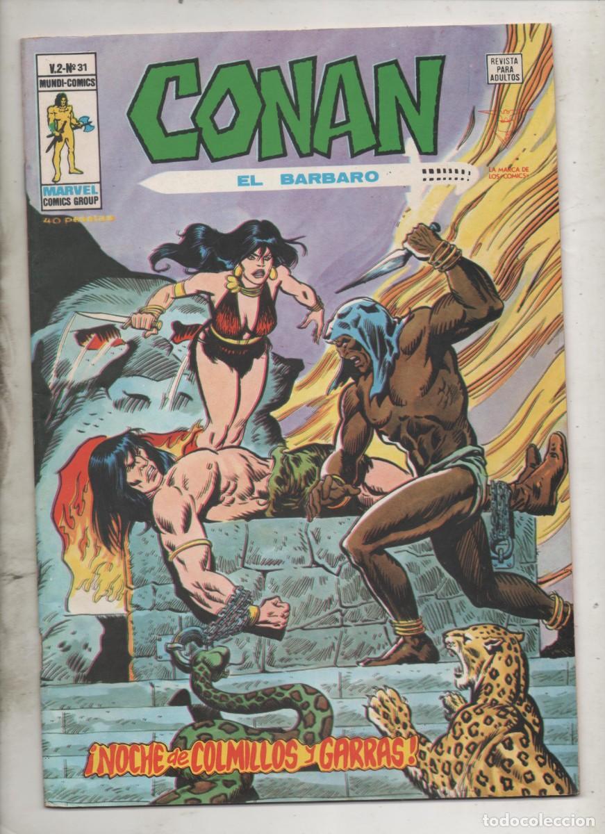 C&oacute;mics: CONAN EL BARBARO V.2 N&ordm; 31 . VERTICE. B8 - Foto 1