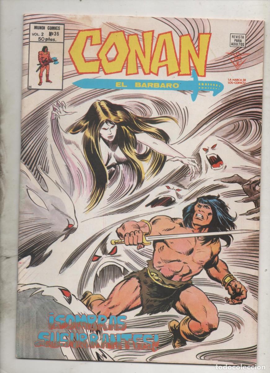 C&oacute;mics: CONAN EL BARBARO V.2 N&ordm; 36 . VERTICE. B8 - Foto 1