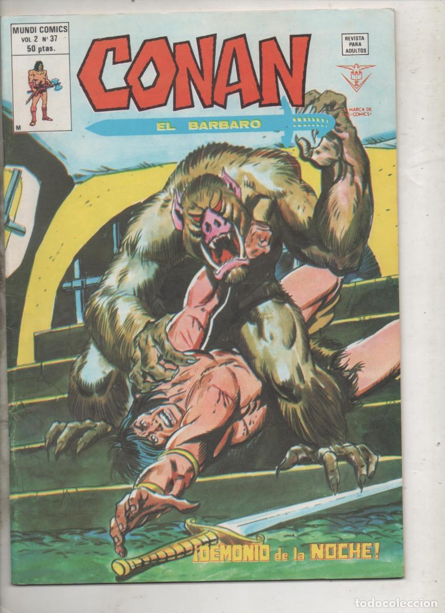 C&oacute;mics: CONAN EL BARBARO V.2 N&ordm; 37 . VERTICE. B8 - Foto 1