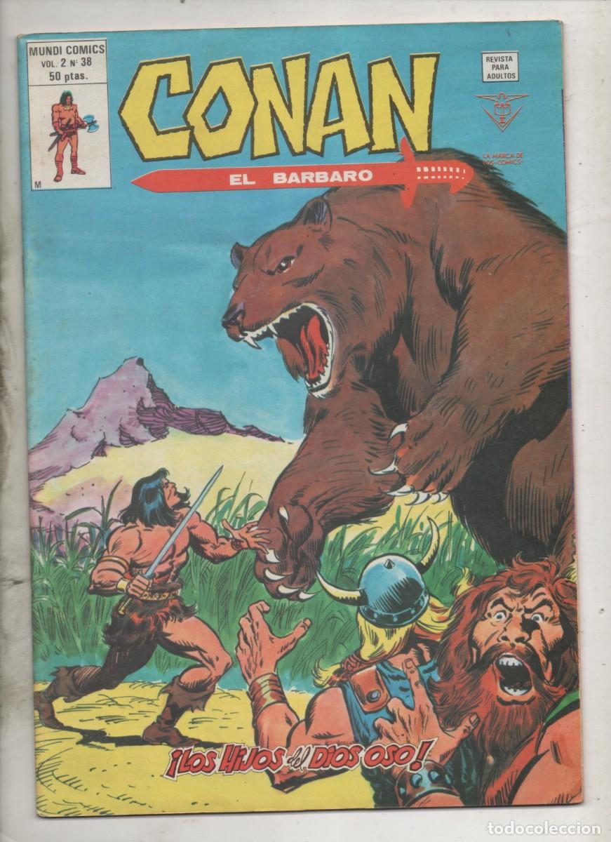 C&oacute;mics: CONAN EL BARBARO V.2 N&ordm; 38 . VERTICE. B8 - Foto 1