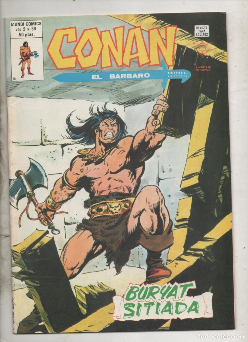 C&oacute;mics: CONAN EL BARBARO V.2 N&ordm; 39 . VERTICE. B8 - Foto 1