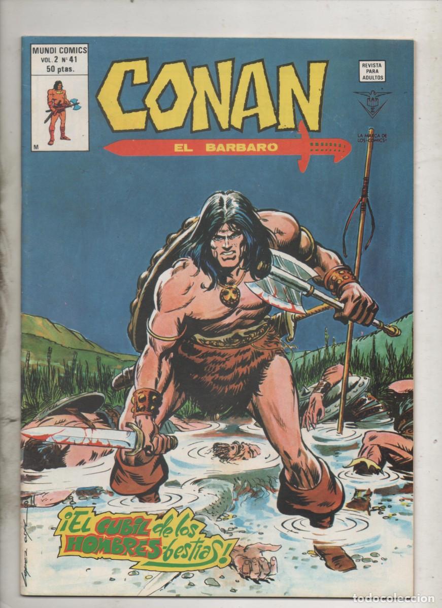 C&oacute;mics: CONAN EL BARBARO V.2 N&ordm; 41 . VERTICE. B8 - Foto 1