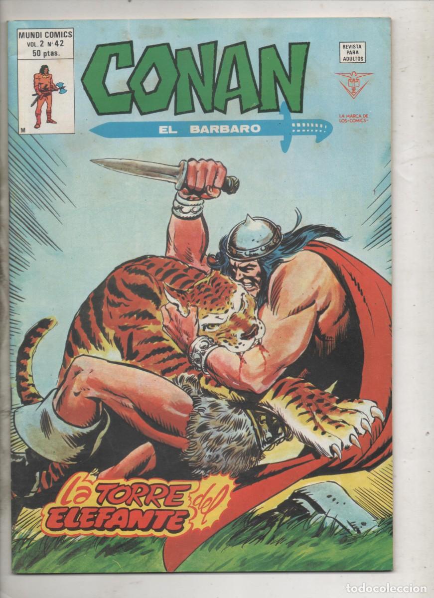 C&oacute;mics: CONAN EL BARBARO V.2 N&ordm; 42 . VERTICE. B8 - Foto 1