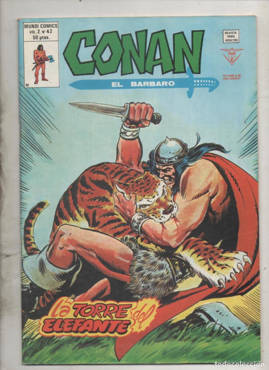 C&oacute;mics: CONAN EL BARBARO V.2 N&ordm; 42 . VERTICE. B8 - Foto 1