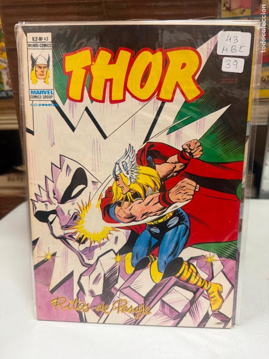 C&oacute;mics: THOR EDITORIAL VERTICE VOLUMEN 2 NUMERO 43 - Foto 1
