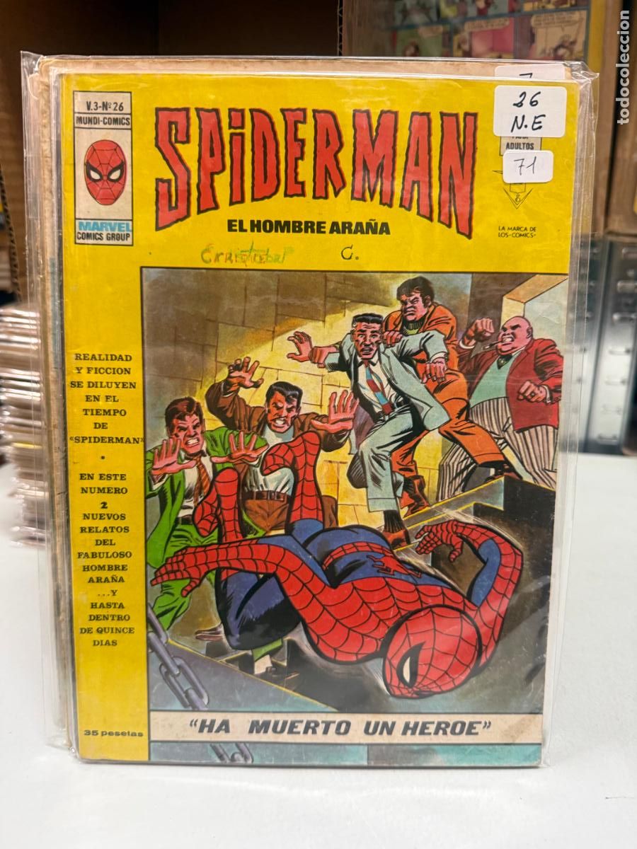 C&oacute;mics: SPIDERMAN EDITORIAL VERTICE VOLUMEN 3 NUMERO 26 - Foto 1
