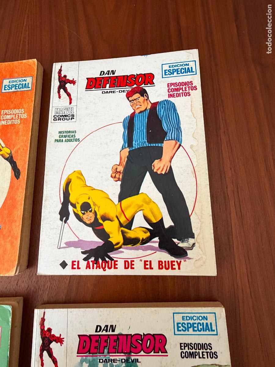 C&oacute;mics: DAN DEFENSOR ( DAREDEVIL ) , COLECCI&Oacute;N COMPLETA CON SUS 48 N&Uacute;MEROS , 128 P&Aacute;GINAS , EDITORAL V&Eacute;RTICE - Foto 2