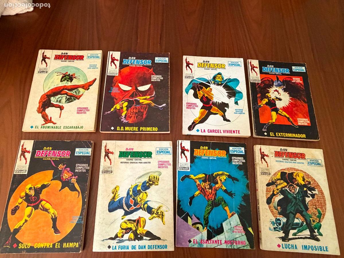 C&oacute;mics: DAN DEFENSOR ( DAREDEVIL ) , COLECCI&Oacute;N COMPLETA CON SUS 48 N&Uacute;MEROS , 128 P&Aacute;GINAS , EDITORAL V&Eacute;RTICE - Foto 5