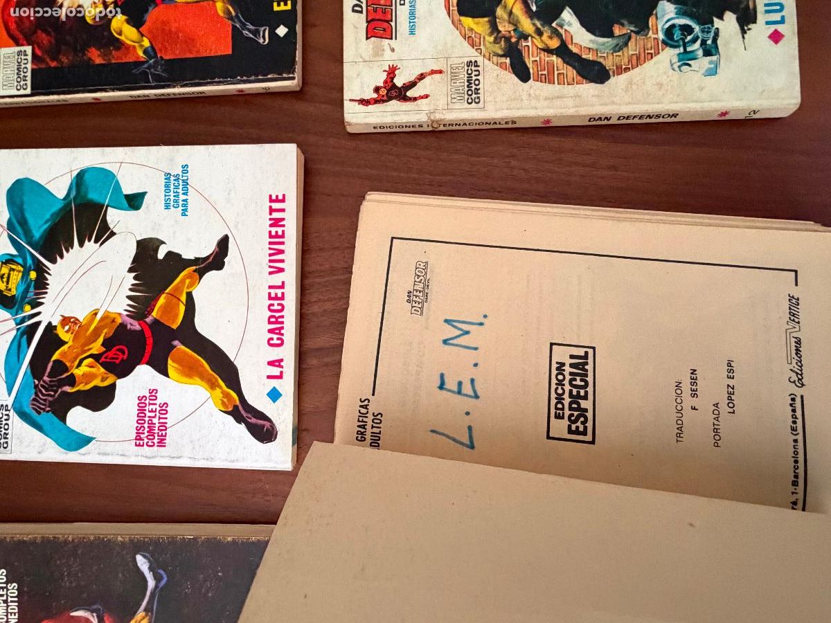 C&oacute;mics: DAN DEFENSOR ( DAREDEVIL ) , COLECCI&Oacute;N COMPLETA CON SUS 48 N&Uacute;MEROS , 128 P&Aacute;GINAS , EDITORAL V&Eacute;RTICE - Foto 6