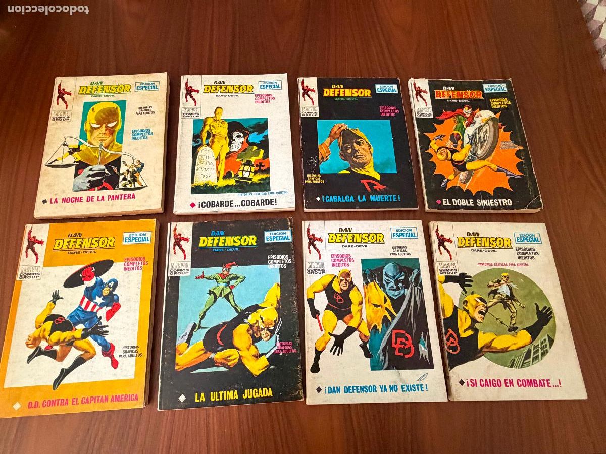 C&oacute;mics: DAN DEFENSOR ( DAREDEVIL ) , COLECCI&Oacute;N COMPLETA CON SUS 48 N&Uacute;MEROS , 128 P&Aacute;GINAS , EDITORAL V&Eacute;RTICE - Foto 8