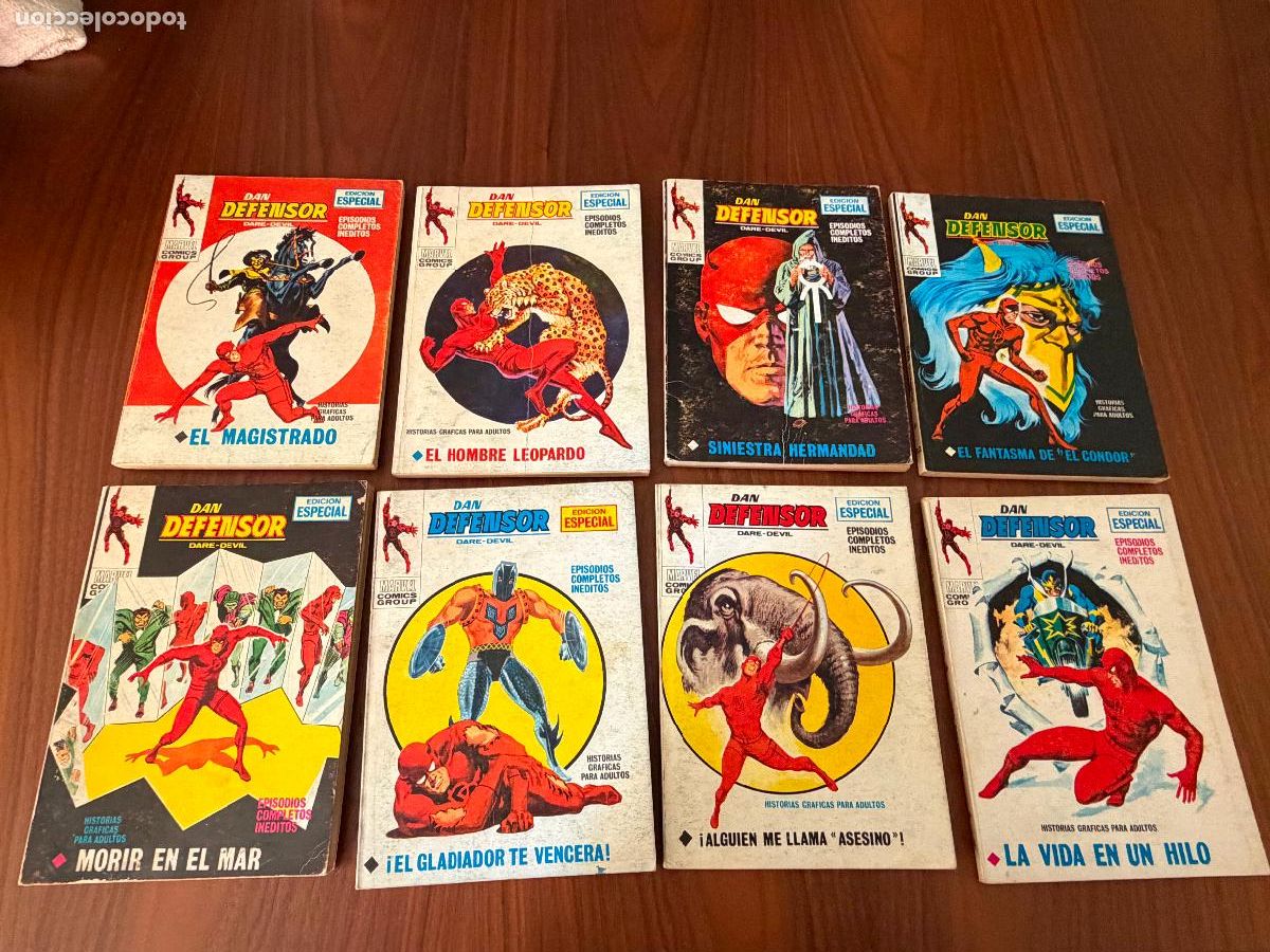 C&oacute;mics: DAN DEFENSOR ( DAREDEVIL ) , COLECCI&Oacute;N COMPLETA CON SUS 48 N&Uacute;MEROS , 128 P&Aacute;GINAS , EDITORAL V&Eacute;RTICE - Foto 10