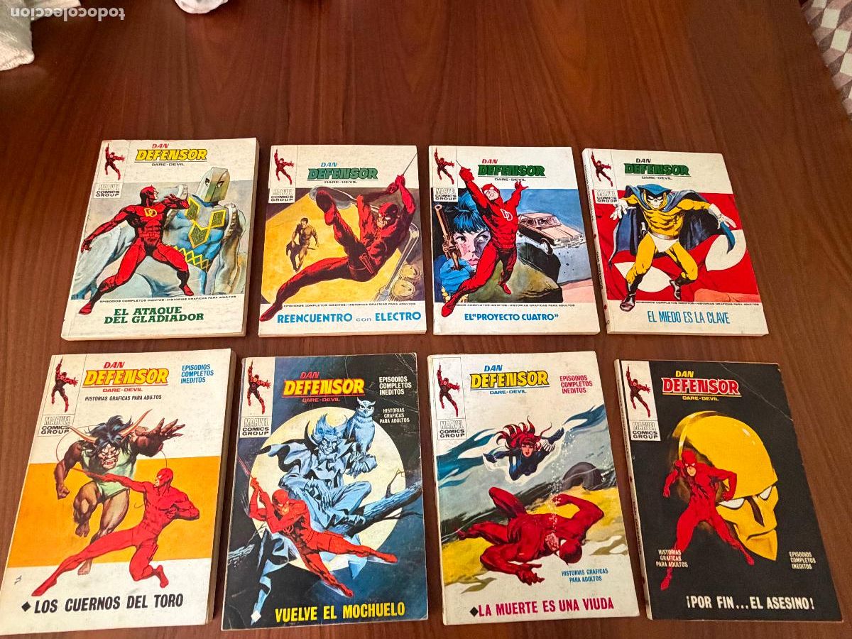 C&oacute;mics: DAN DEFENSOR ( DAREDEVIL ) , COLECCI&Oacute;N COMPLETA CON SUS 48 N&Uacute;MEROS , 128 P&Aacute;GINAS , EDITORAL V&Eacute;RTICE - Foto 12