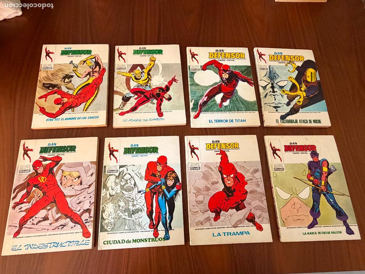 C&oacute;mics: DAN DEFENSOR ( DAREDEVIL ) , COLECCI&Oacute;N COMPLETA CON SUS 48 N&Uacute;MEROS , 128 P&Aacute;GINAS , EDITORAL V&Eacute;RTICE - Foto 14
