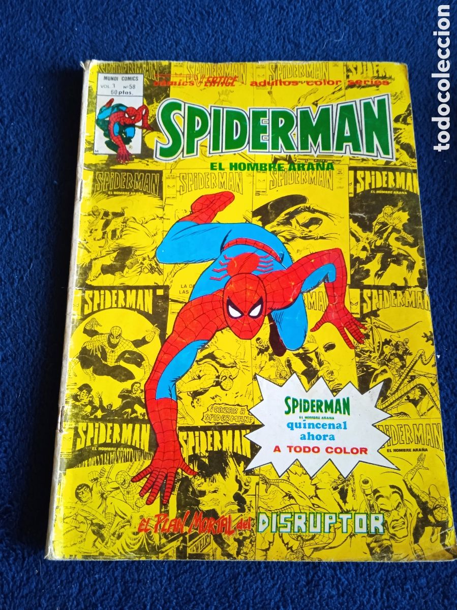 C&oacute;mics: SPIDERMAN VOL 1 N&ordm; 58 ( VERTICE A COLOR ) - Foto 1