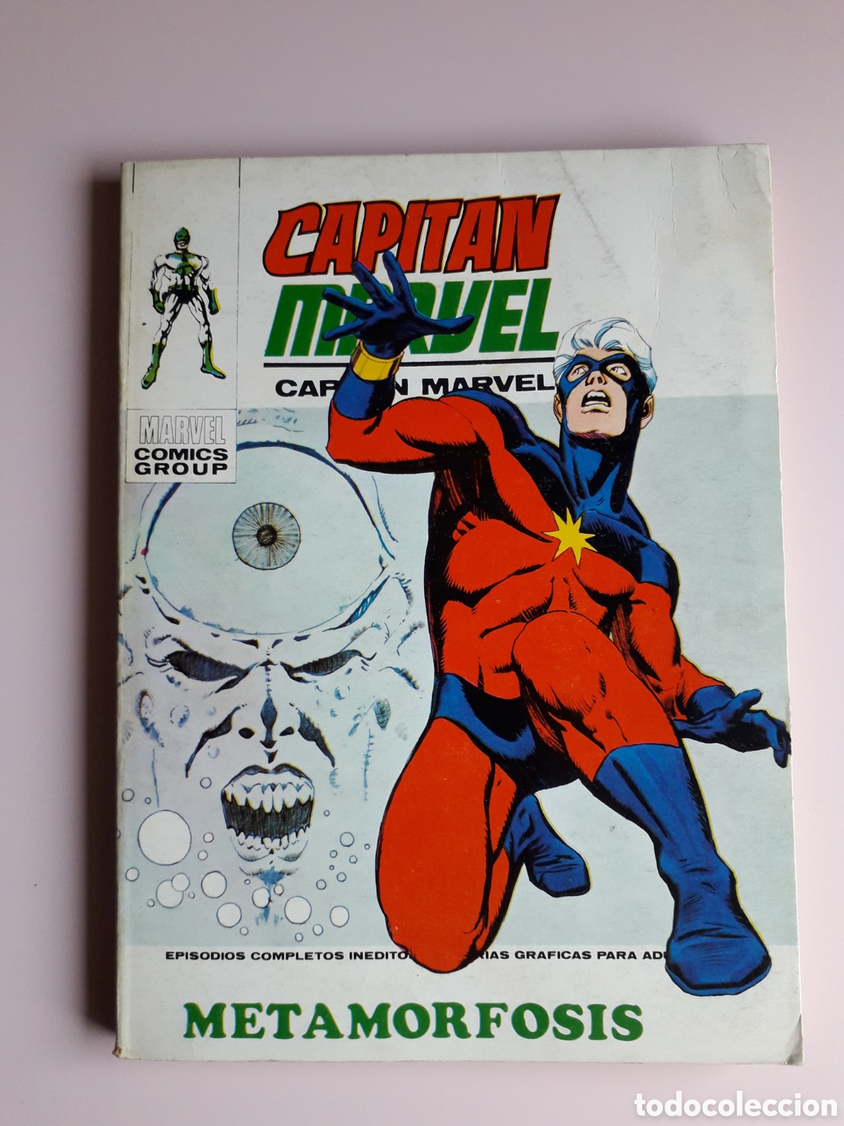 C&oacute;mics: CAPIT&Aacute;N MARVEL TOMO 12. MUY BUEN ESTADO - Foto 1