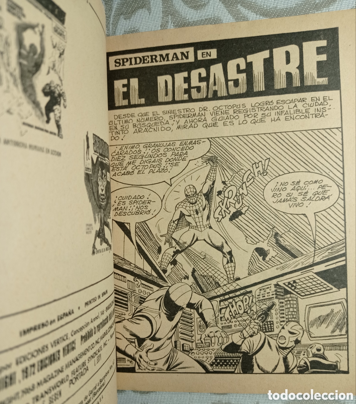 C&oacute;mics: SPIDERMAN. &iexcl;EL DESASTRE!. VOL. 1, N&ordm; 22 - Foto 2