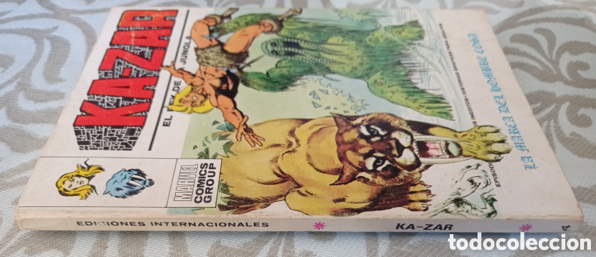 C&oacute;mics: KA-ZAR. LA MARCA DEL HOMBRE COSA. VOL. 1, N&ordm; 4 - Foto 3