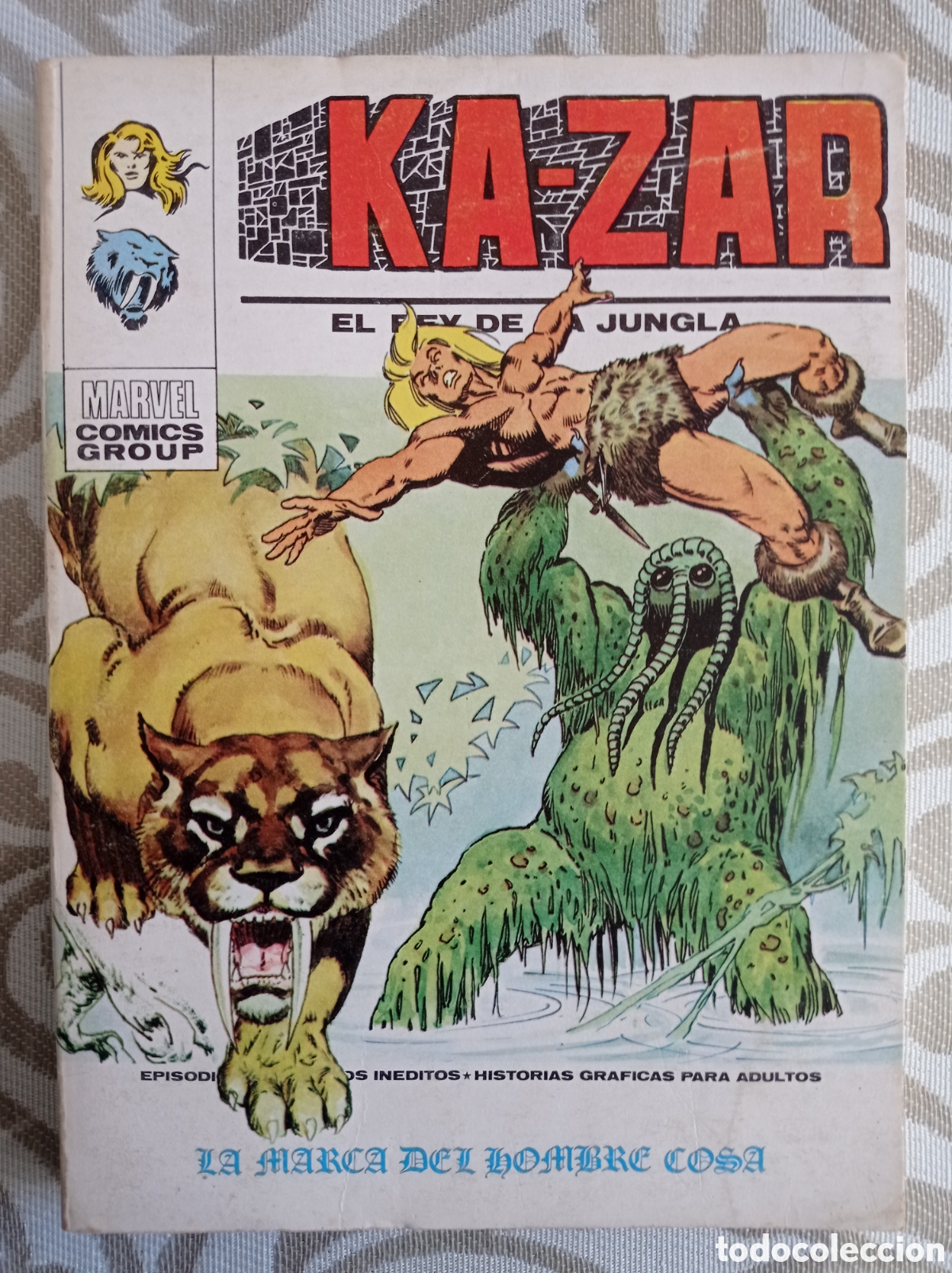 C&oacute;mics: KA-ZAR. LA MARCA DEL HOMBRE COSA. VOL. 1, N&ordm; 4 - Foto 1