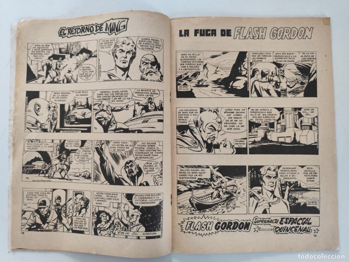 C&oacute;mics: FLASH GORDON Vol.2 #34 (Dan Barry, Don Moore) ~ V&Eacute;RTICE (1981) - Foto 3