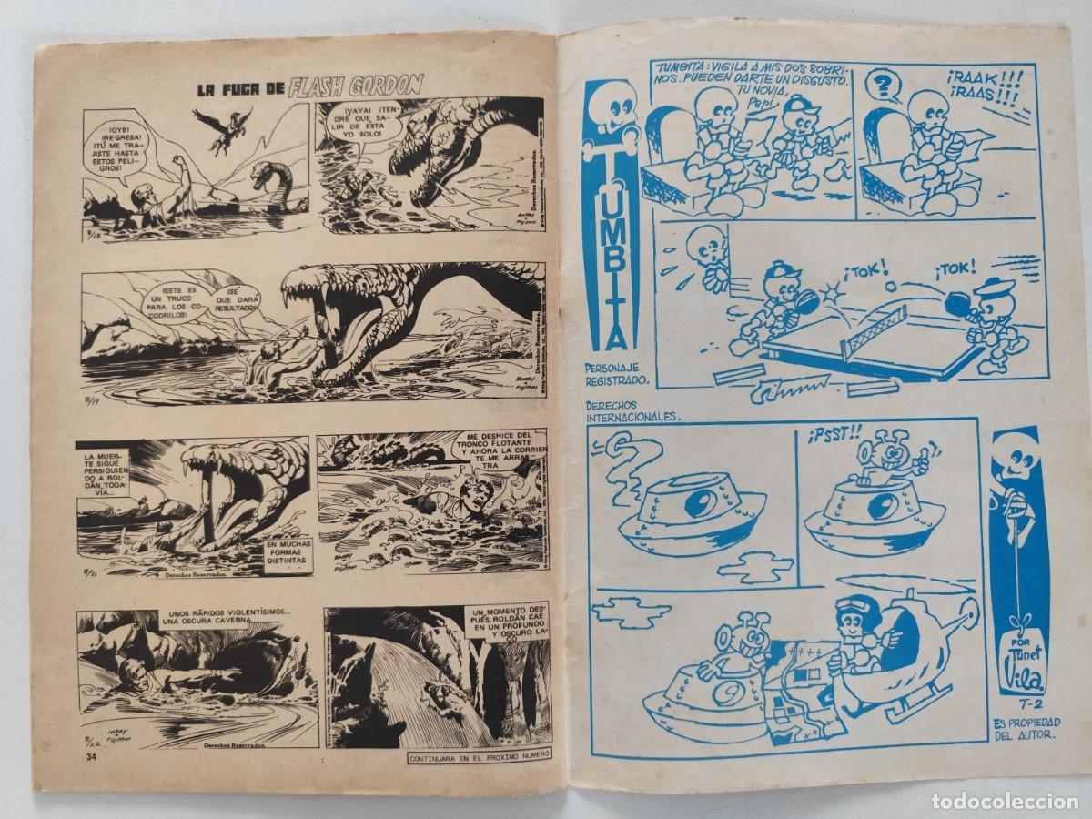 C&oacute;mics: FLASH GORDON Vol.2 #34 (Dan Barry, Don Moore) ~ V&Eacute;RTICE (1981) - Foto 5