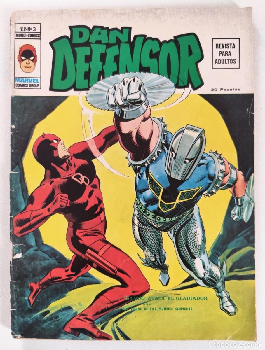 C&oacute;mics: DAN DEFENSOR VOL.2 N&ordm; 3 (Chris Claremont, Bob Brown) ~ MARVEL/V&Eacute;RTICE (1976) - Foto 1