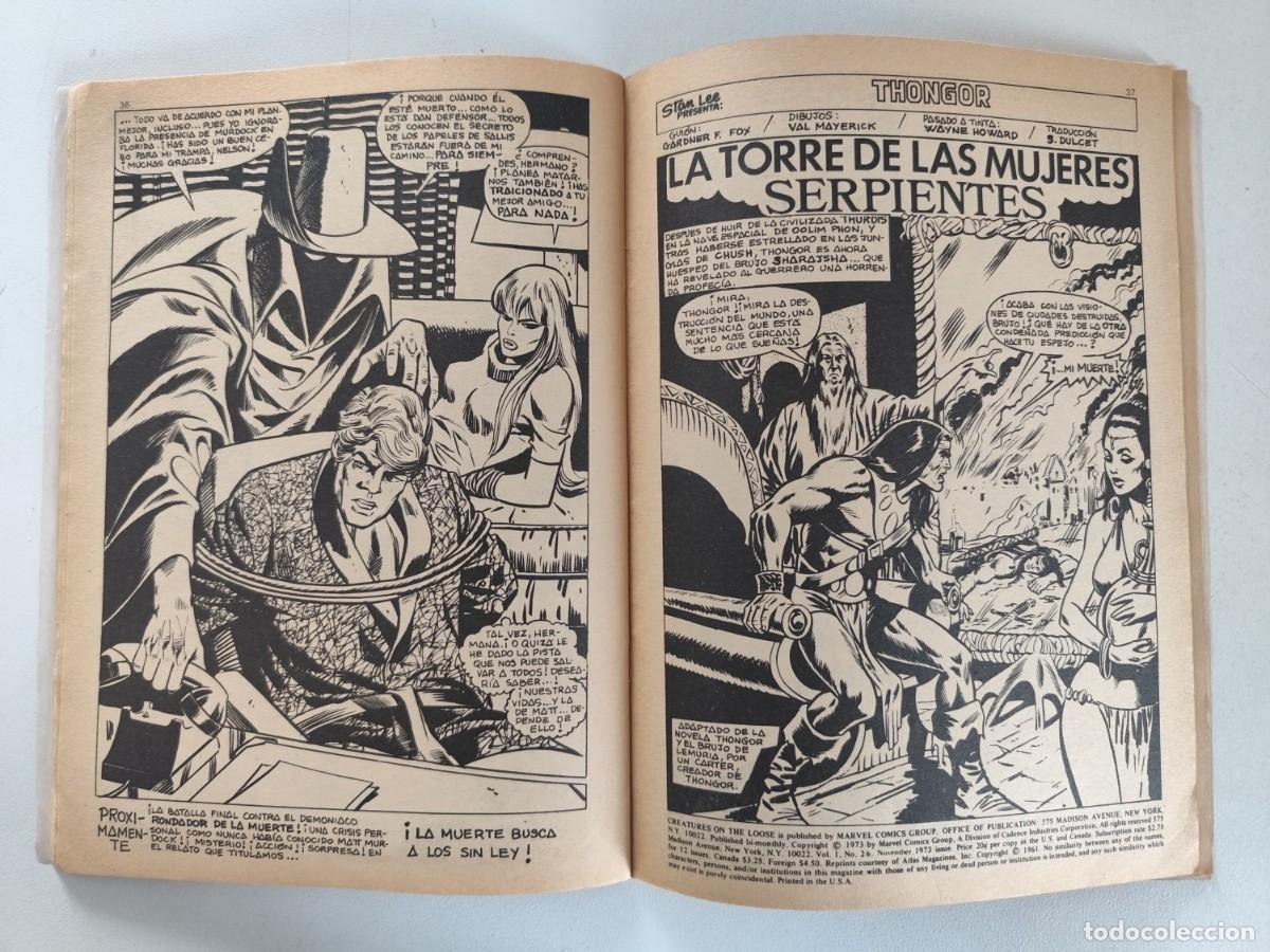 C&oacute;mics: DAN DEFENSOR VOL.2 N&ordm; 3 (Chris Claremont, Bob Brown) ~ MARVEL/V&Eacute;RTICE (1976) - Foto 4