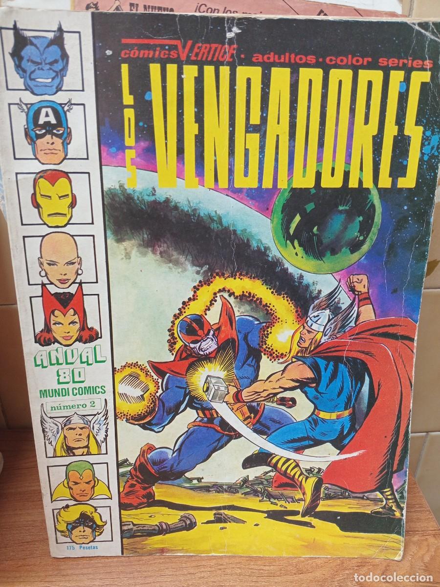 C&oacute;mics: LOS VENGADORES - ANUAL 80 - VERTICE - Foto 1
