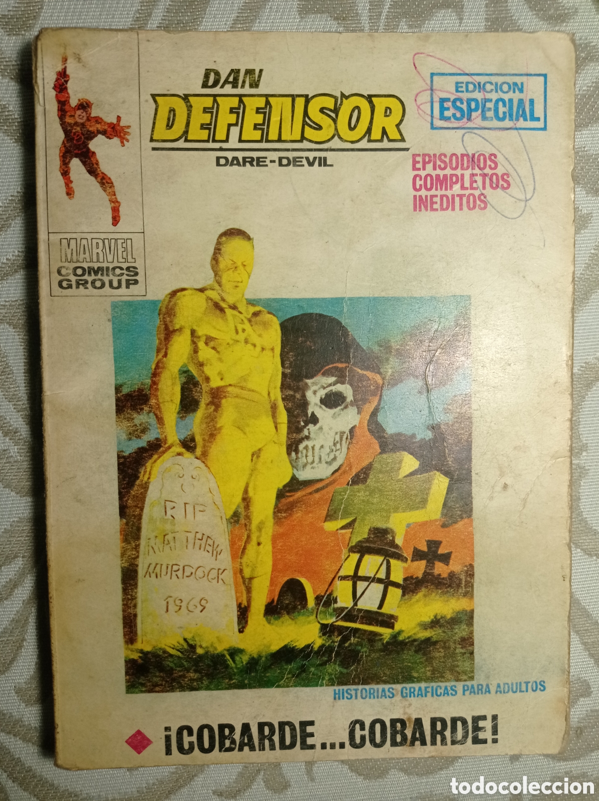 C&oacute;mics: DAN DEFENSOR. &iexcl;COBARDE...COBARDE!. VOL. 1. N&ordm; 22 - Foto 1